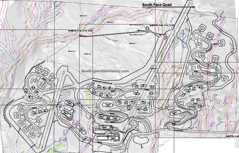 South Face Village Development Map