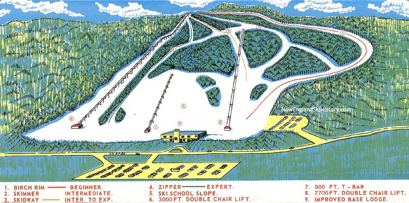 1970s Maple Valley Trail Map