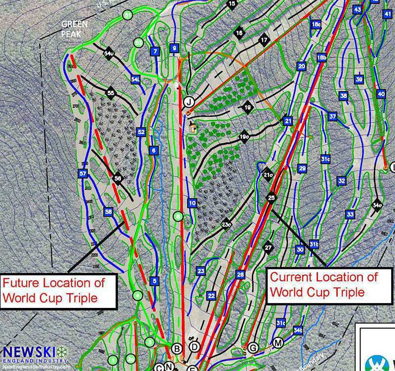 Green Peak Phase 1 proposal map