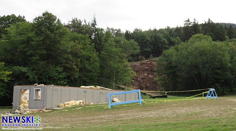 Competition Center demolition (September 8, 2016)
