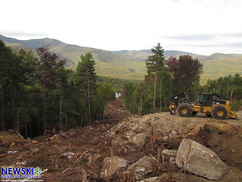 The lower Green Peak lift line (September 17, 2016)