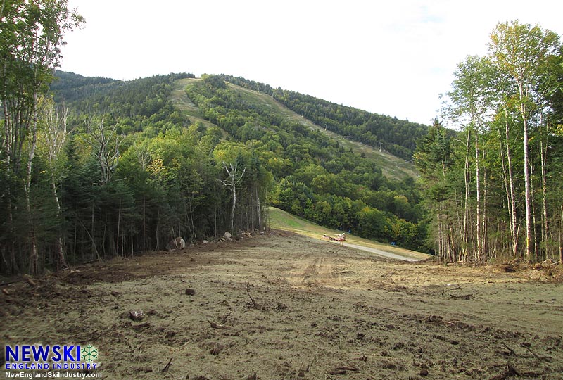 The bottom of Green Peak novice trail 51 (September 17, 2016)