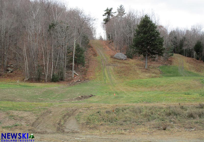 The proposed Whaleback T-Bar lift line, November 11, 2016