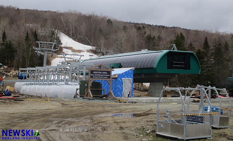 Bretton Woods Gondola Construction Progressing
