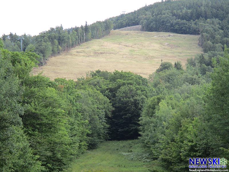 The Taft Superslope from Mittersill Alpine Resort, August 23, 2015