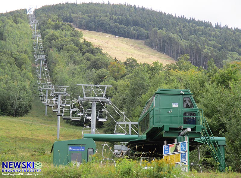 The Taft Superslope and Mittersill Double Chair, August 23, 2015