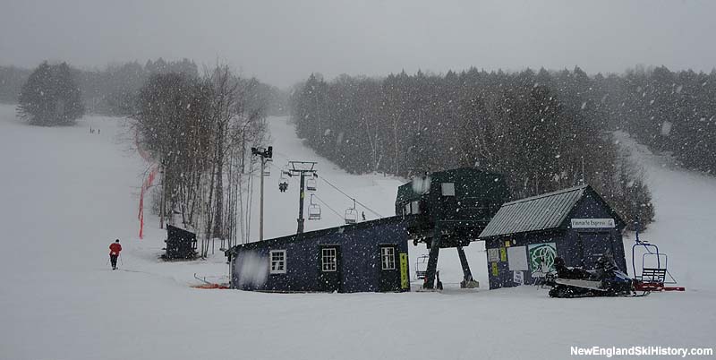 The Granite Gorge chairlift in 2013