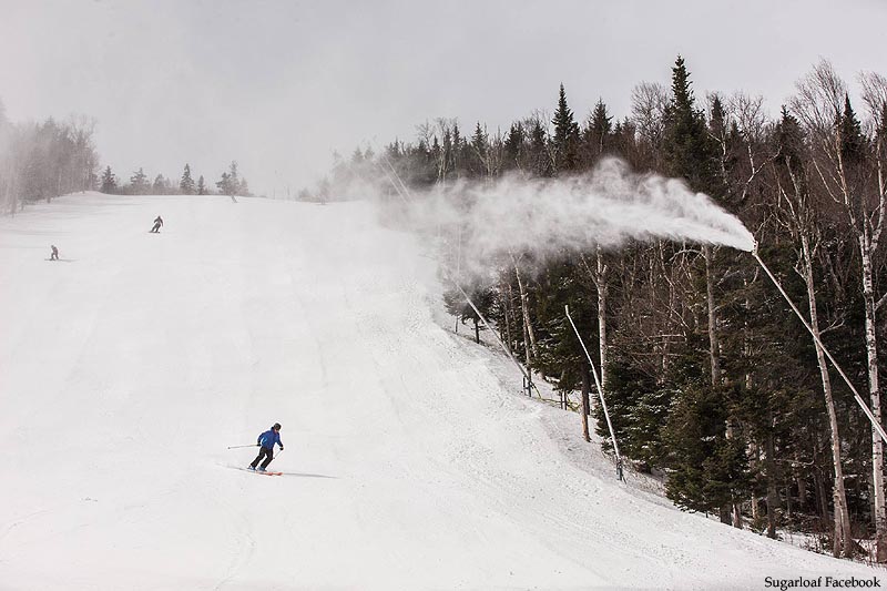 Sugarloaf Snowmaking, April 3, 2016