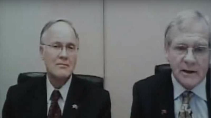 Governor Jim Douglas and Bill Stenger