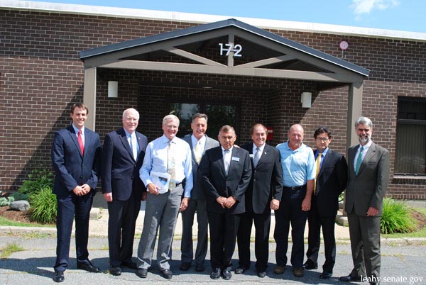 Senator Patrick Leahy, Bill Stenger, Governor Peter Shumlin, Ariel Quiros