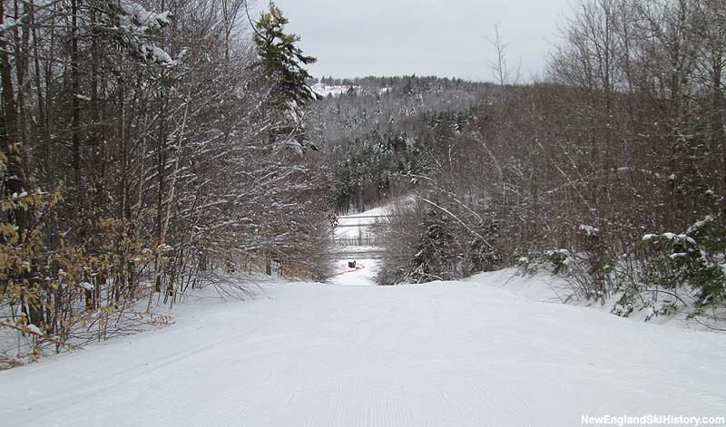 Looking down the Poma line (2014)