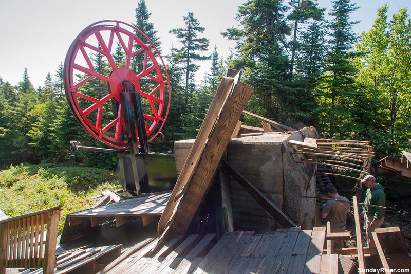 Spruce Peak top terminal, July 2016