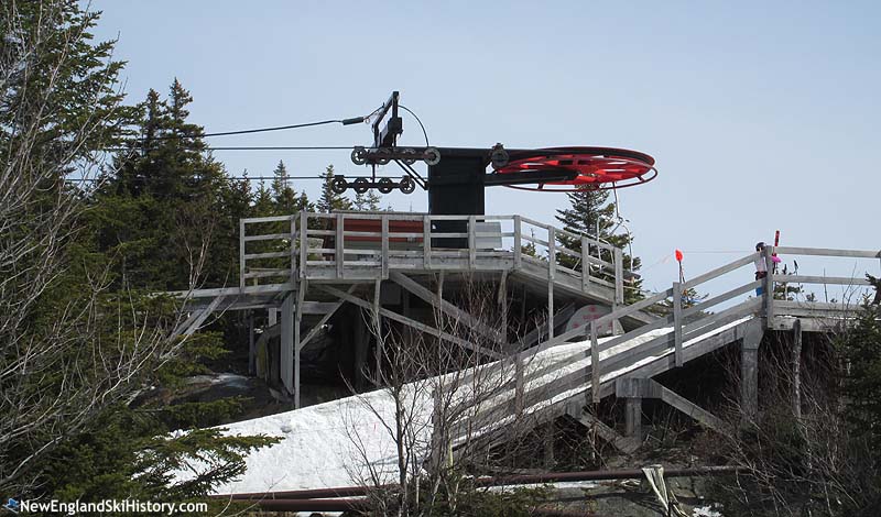 Locke Mountain top terminal, March 2016