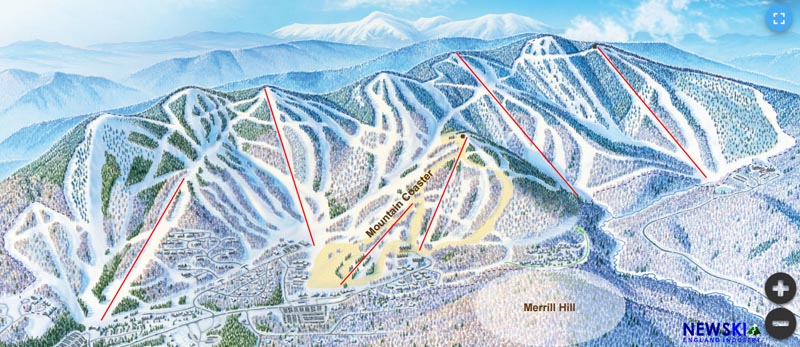 Sunday River Development Map