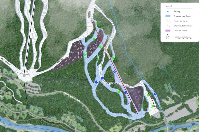 South Peak Map